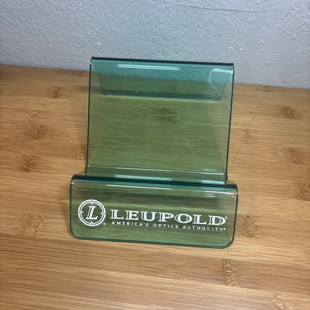 Leupold Rifle Scope Acrylic Store Display Stand 5-1/2" Wide